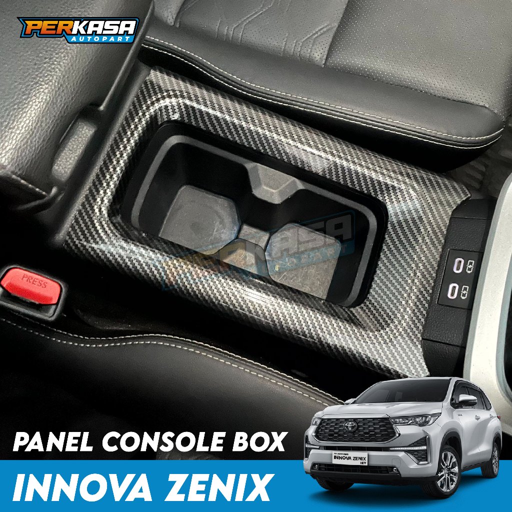 Jual Cover Panel Center Cup Holder / Panel Console Box Innova Zenix ...