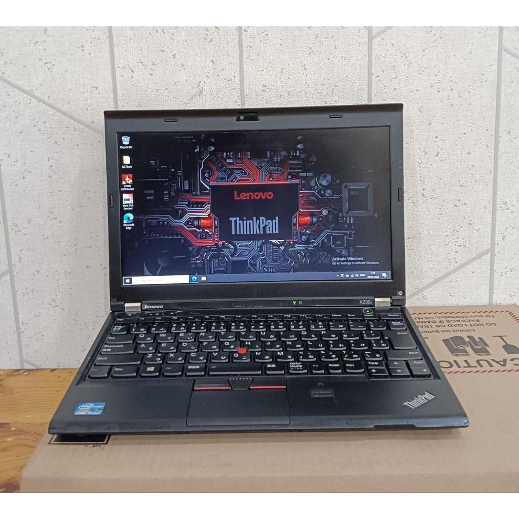 Jual Laptop Lenovo ThinkPad X230, Core intel i7-3520M Ram 4Gb SSD