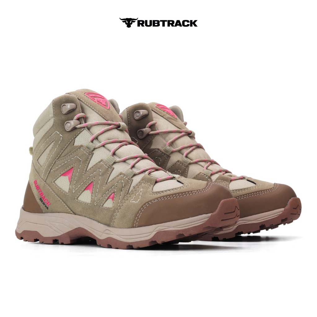 RUBTRACK Serva Women Sepatu Gunung Wanita Hiking Tracking Ringan dan anti selip