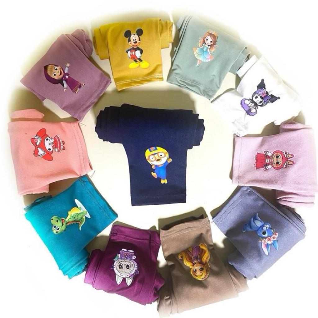 Legging Anak Motif Gambar Karakter Lucu Unik Kartun - foto 4
