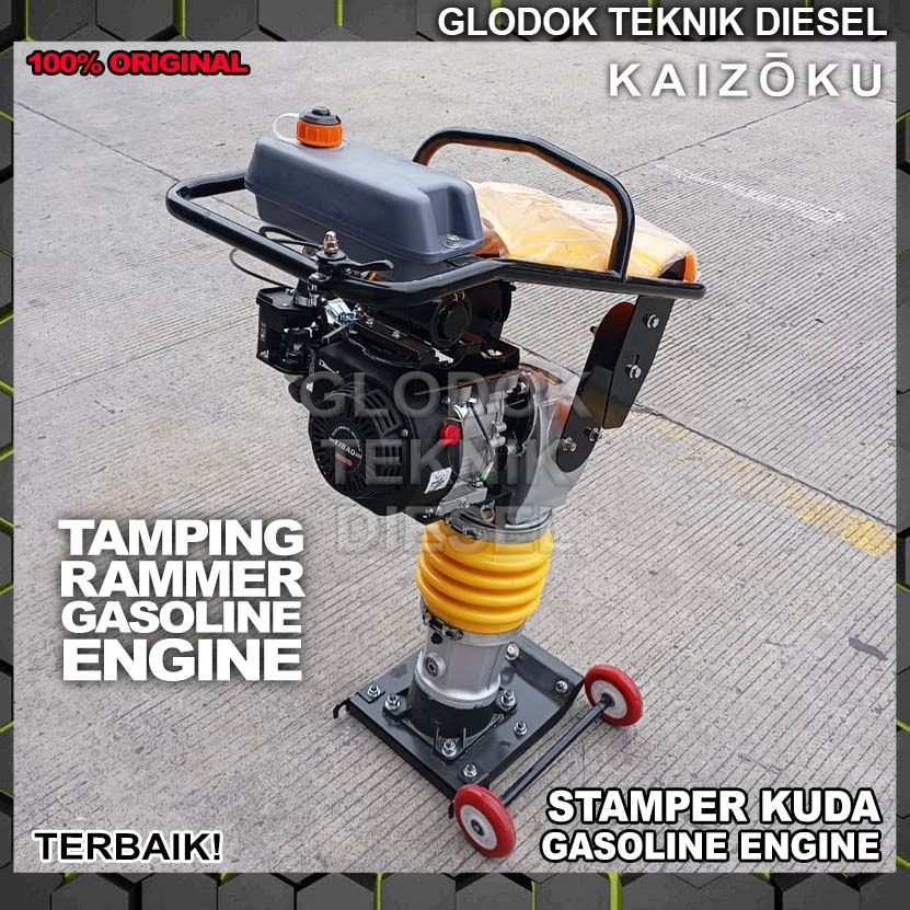 Jual Pazto Stamper Kuda Listrik Tamping Rammer Pemadat Tanah Dinamo ...