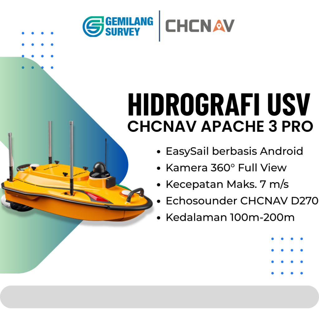 Jual USV CHCNAV Apache 3 Pro For Hydrographic Surveying | Shopee Indonesia