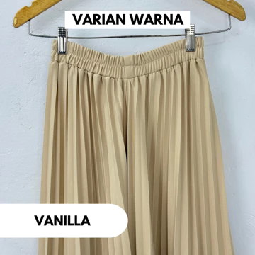Rok Plisket Jumbo Premium Tebal Rok Plisket Premium 100 Hyget Rok Panjang