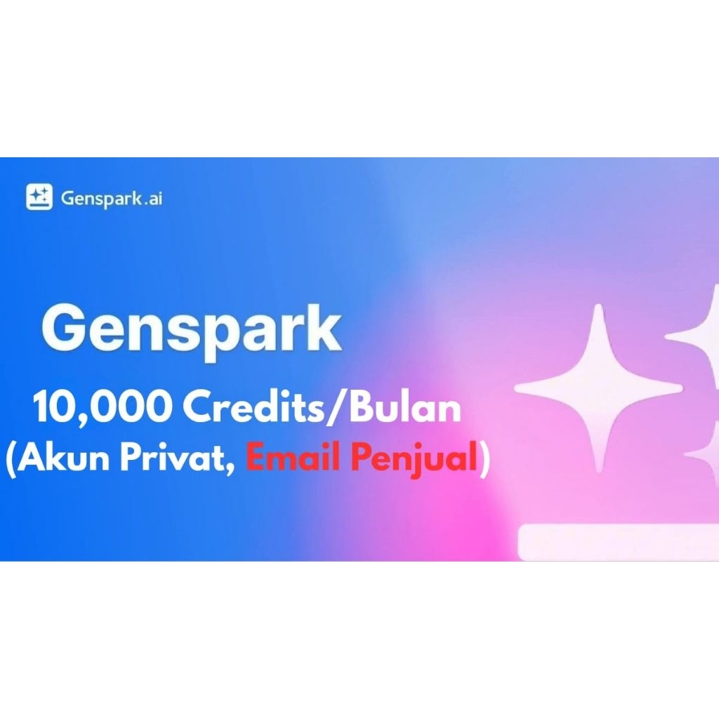 Jual Genspark AI Plus Private Account Super Agent All-In-One Workspace ...
