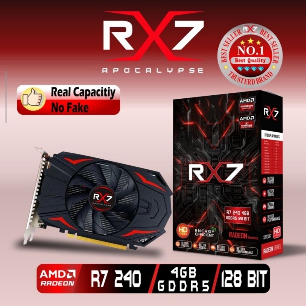 Jual VGA RX7 AMD Radeon R7 240 4GB DDR5 | Shopee Indonesia