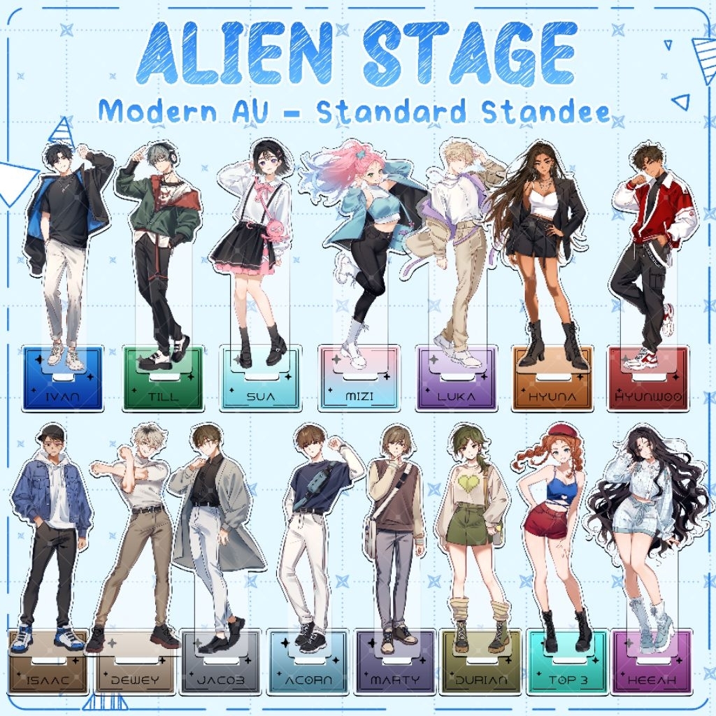 Jual (Baca desc) Alien Stage Acrylic Standee - Modern AU - ALNST ...