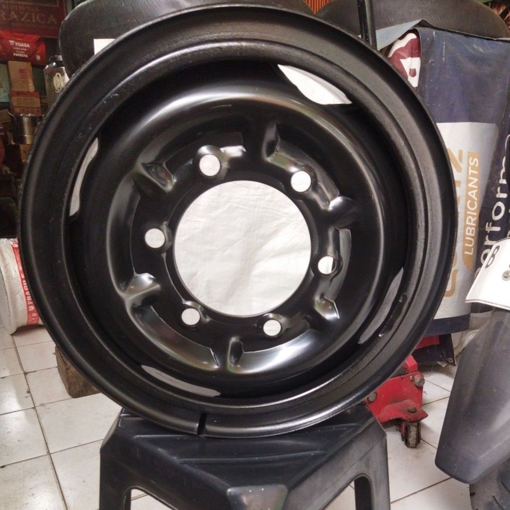 Jual Velg canter engkel R15 ( heavy duty ) Khusus ban kawat 750-15 ...