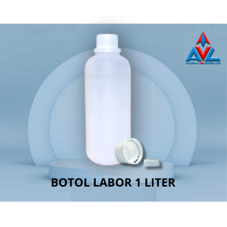 Jual Botol Laboratorium 1 Liter | Botol Kimia HDPE/PP Tutup Ulir ...