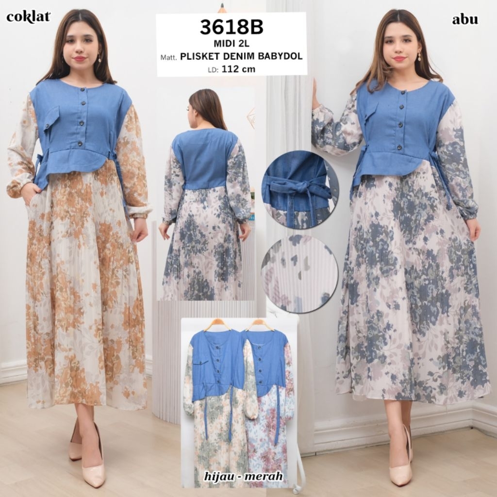 Jual Atasan Celana Rok Tunik Dress Midi Gamis Rumpi Stelan Overall ...