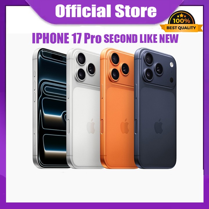 iPhone 17 Pro Second  64GB/128GB/256GB Ganti Housing 6.3 Inch  IP Ponsel 17pro