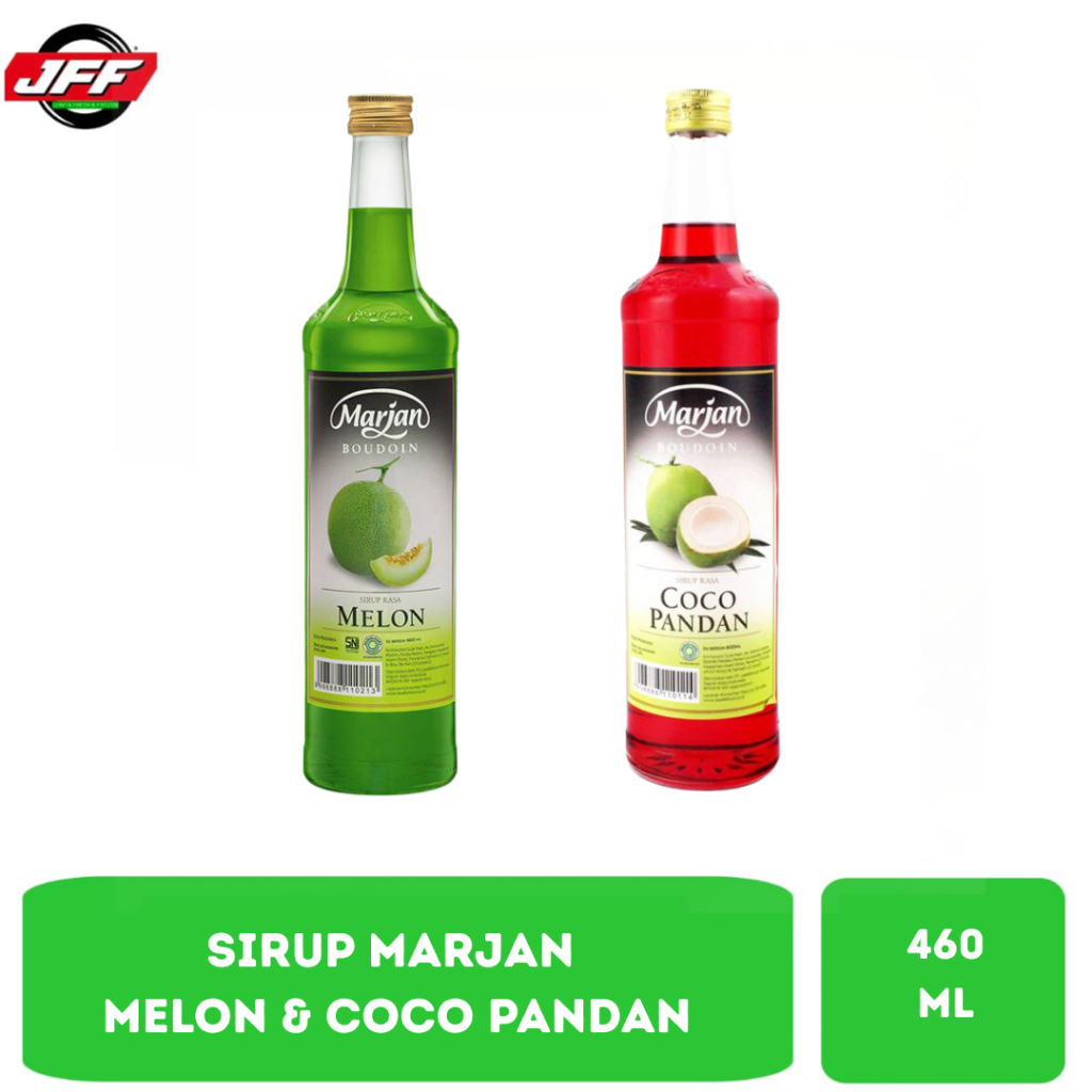 Jual SIRUP MARJAN RASA MELON DAN COCOPANDAN 460ml | Shopee Indonesia
