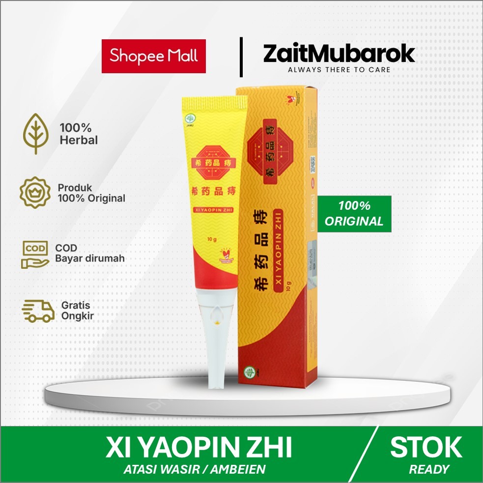 XI YAOPIN ZHI Asli Original Obat Wasir Ambeien Terbukti Paling Ampuh