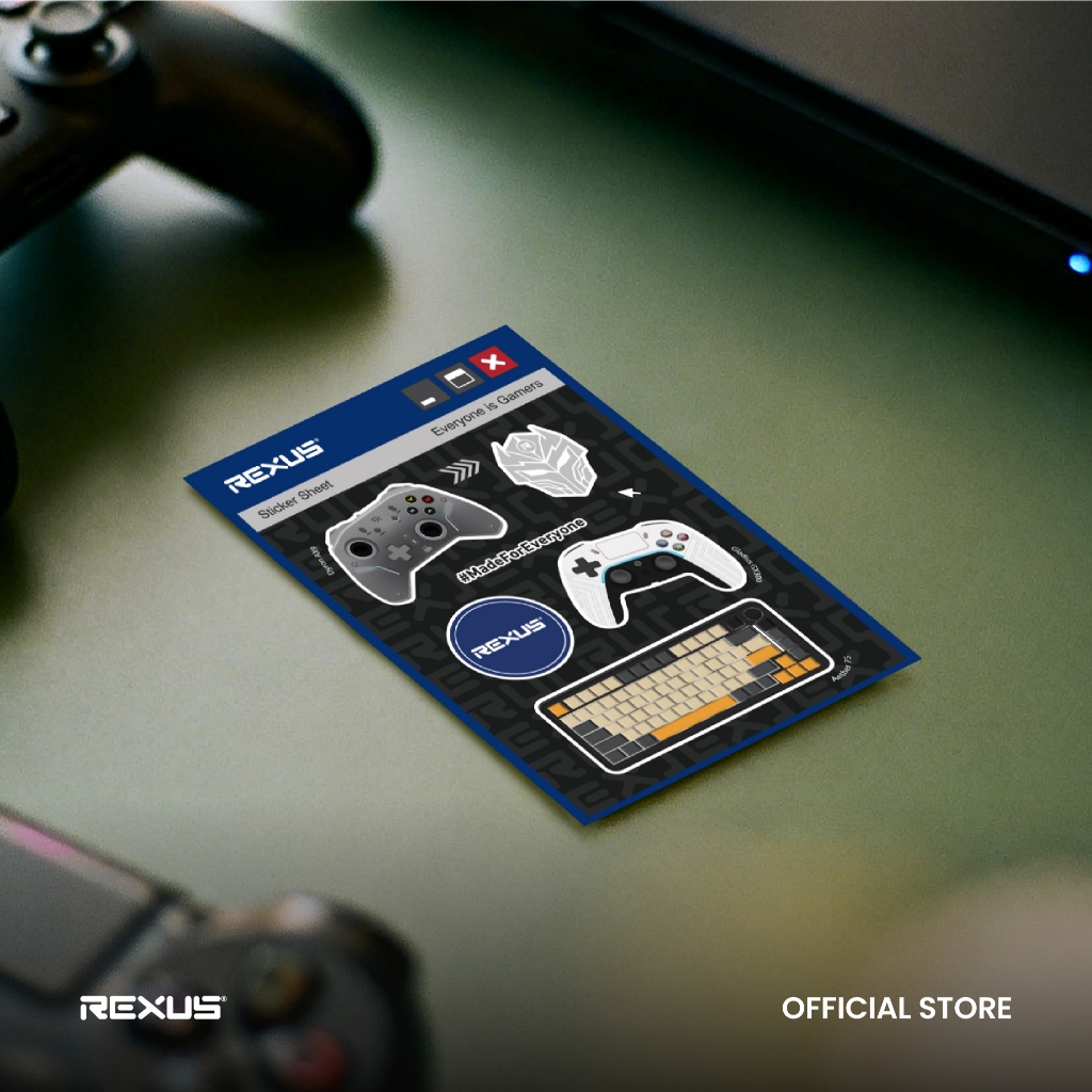 Rexus Sticker Pack Exclusive Merchandise (2)