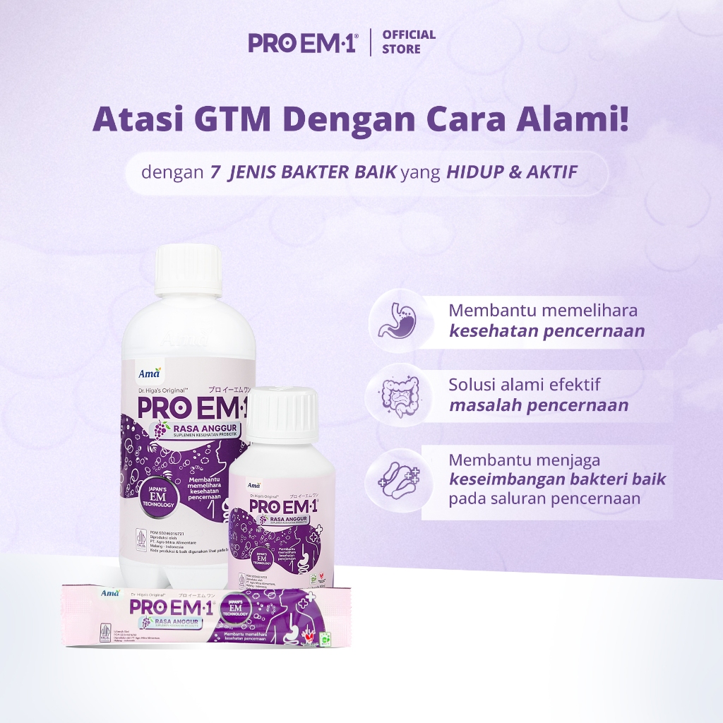 Jual PRO EM1 Paket 1 Botol Rasa Anggur 473ml & 1 Botol Rasa Anggur 90ml ...