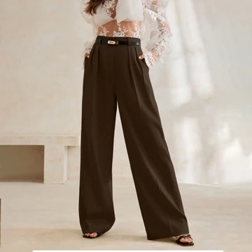 Vabuis Diora Highwaist Pants Kulot Straight Cut Pants Wanita