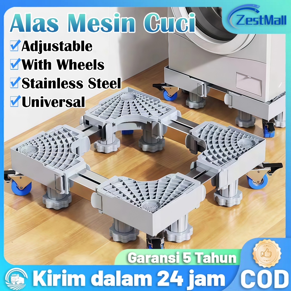 Jual Alas Mesin Cuci Stainless Steel yang Dapat Disesuaikan / Alas ...