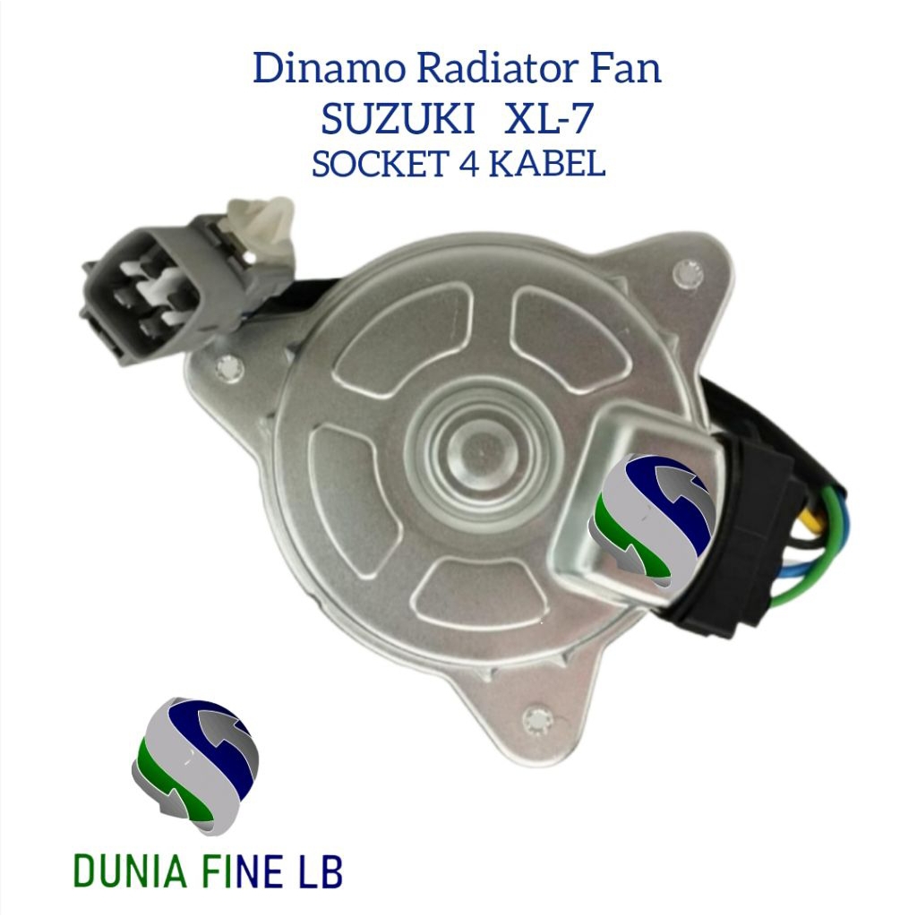 Jual DINAMO RADIATOR FAN SUZUKI XL7 XL-7 ORI SOCKET 4 KABEL KAKI 4 FEN ...