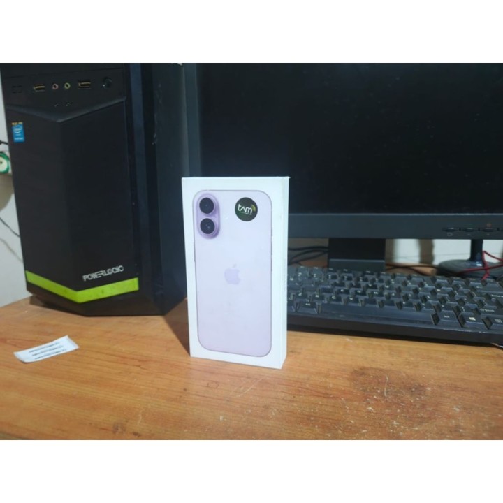 iphone 17 256gb tam pa/a new bnob garansi resmi belum aktif