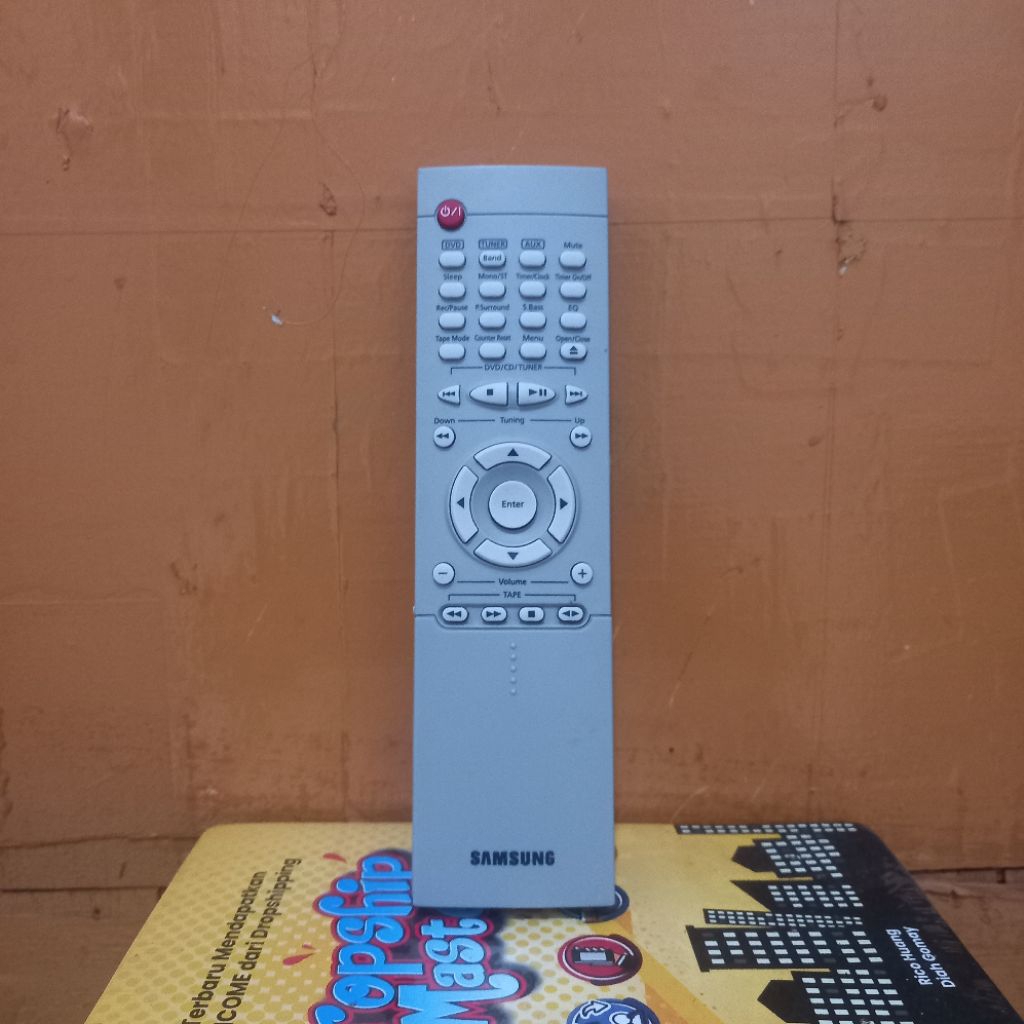 Jual REMOTE DVD TAPE COMPO SAMSUNG SERI AH59-01052A ORIGINAL | Shopee ...