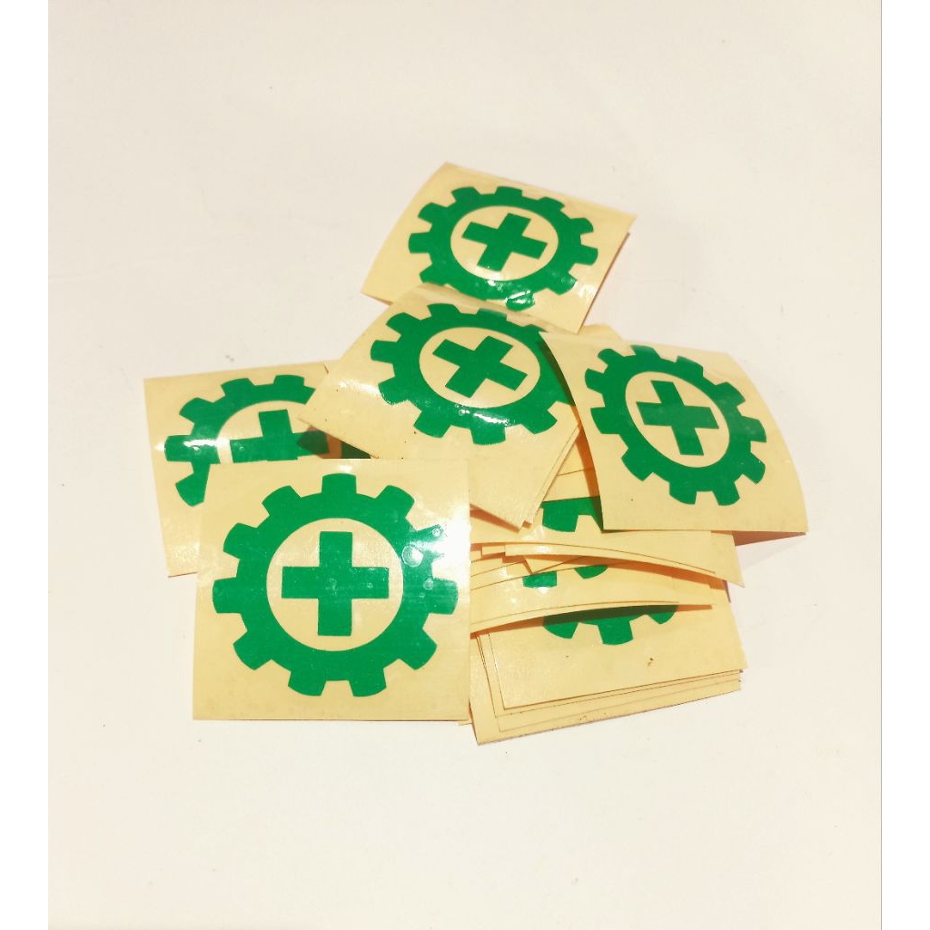 Jual stiker Logo K3 - reflektif cuting K3 keselamatan kerja | Shopee ...