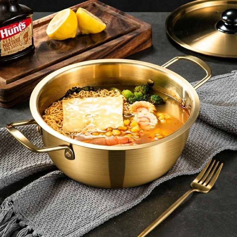Jual Panci Ramyun Ramyeon Panci Ramen Mie Rebus Panci Sup Stainless ...