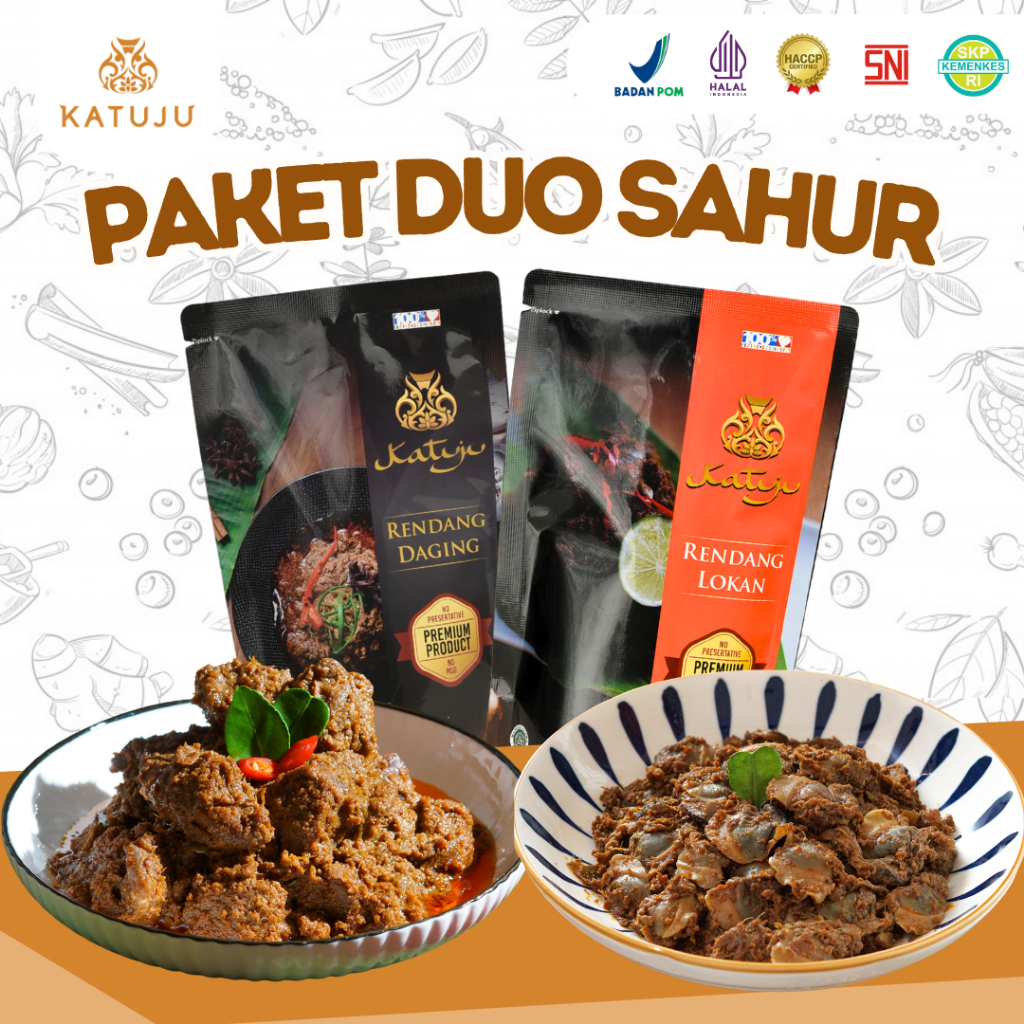 Jual Paket Duo Selera by Katuju – Rendang Daging & Lokan Ready to Eat ...