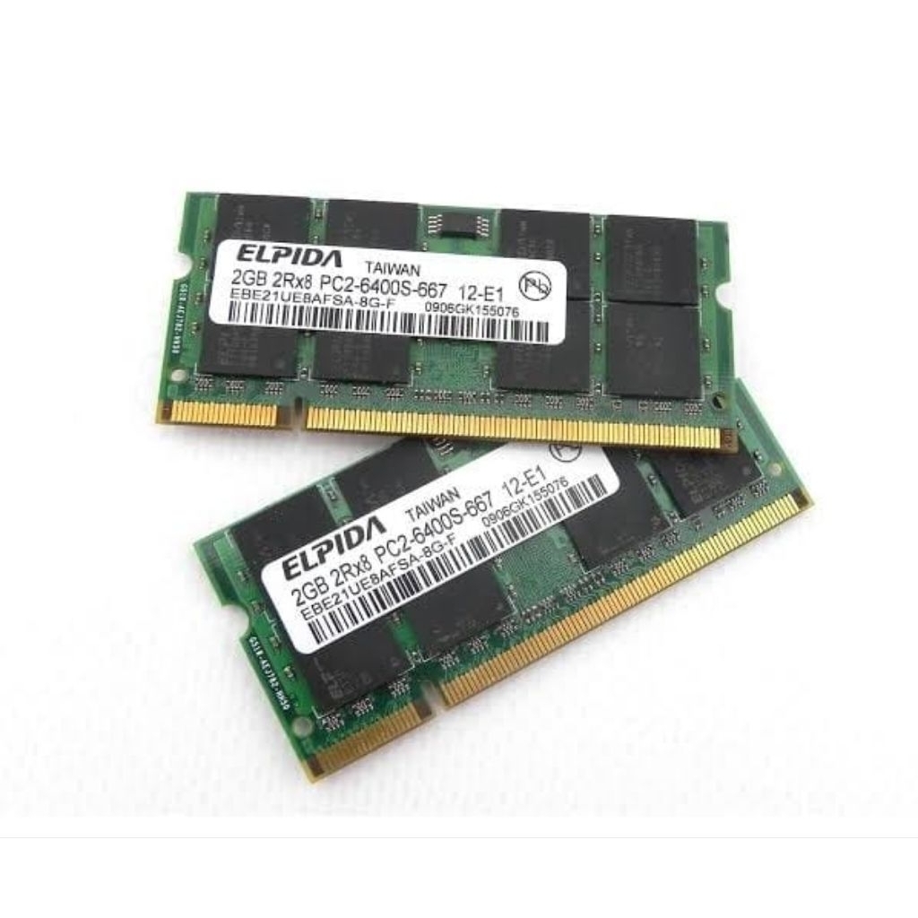 Jual Memory Ram Elpida Gd Ddr2 2gb 6400/800Mhz For Pc | Shopee Indonesia