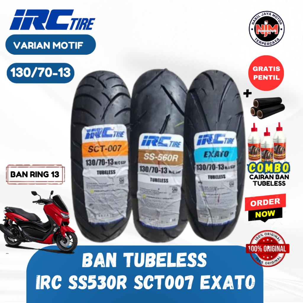 拓 PCX IRC SCT-007 130/70-13サマータイヤ❗️❗️ 送料無料 SALE（在庫一掃セール ）訳あり 長期保管（屋内） IRC SCT