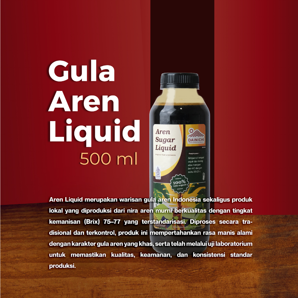 Jual Dainichi Gula Aren Indonesia - Gula Aren Liquid 500 Ml | Shopee ...