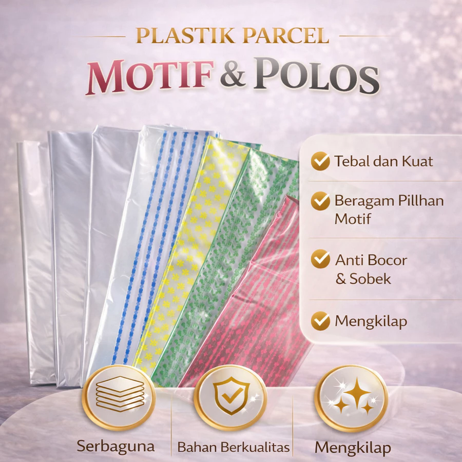 Plastik Parcel Kado Motif (50 lbr)