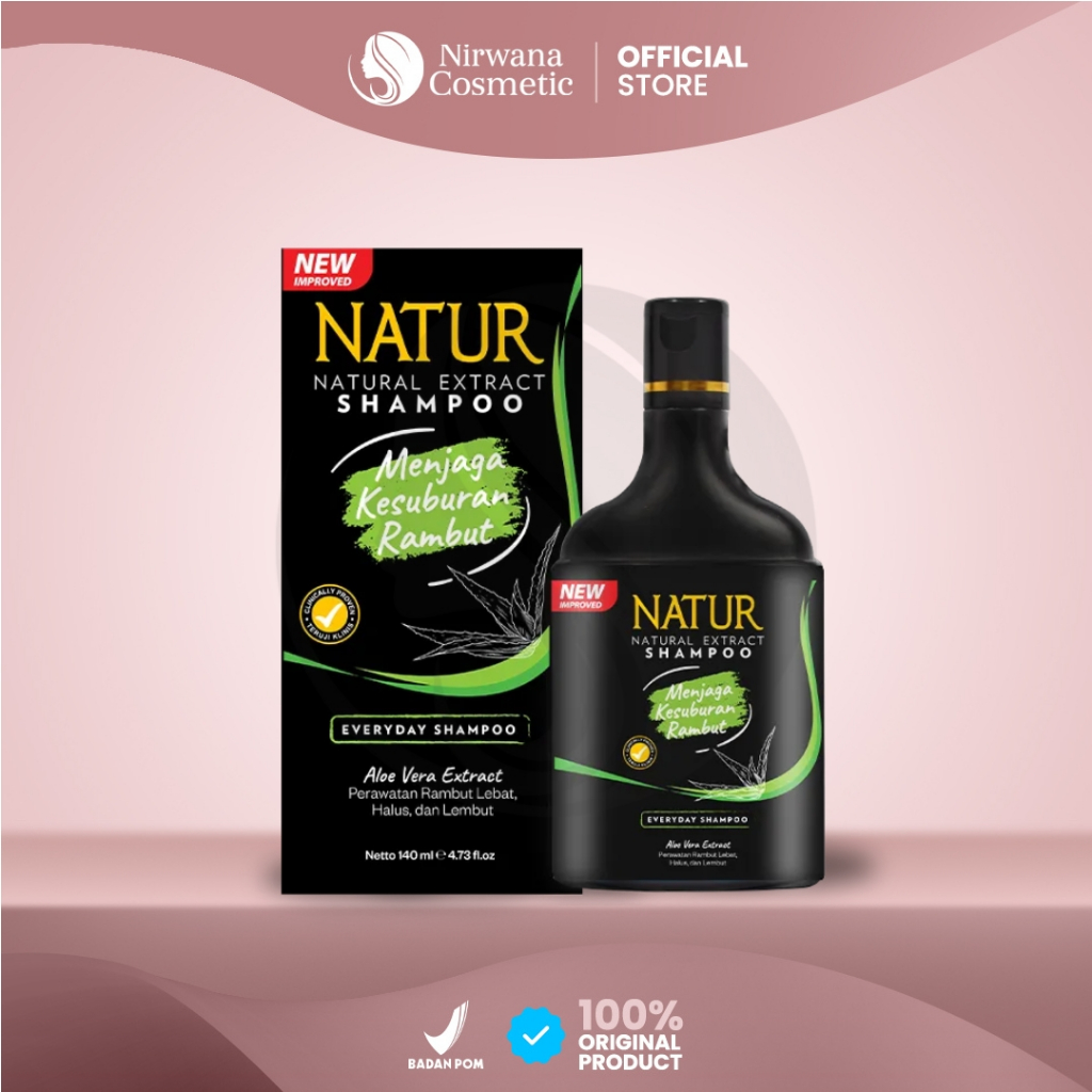 Nirwana - Natur Natural Extract Shampoo 140 ML
