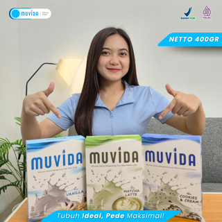 Jual Muvida Susu High Nutrisi Support Body Goals - 400Gram With Pouch ...