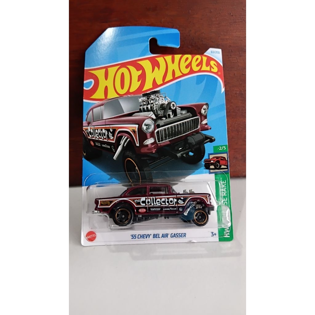 Jual Hotwheels 55 chevy bel air gasser hw reverse rake | Shopee Indonesia