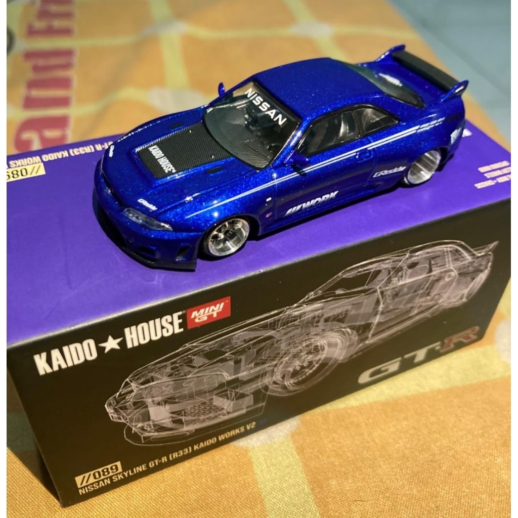Jual MINI GT Kaido House 089 Nissan Skyline GTR R32 V2 UNSEALED ...