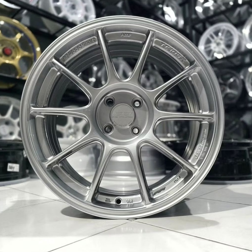 Jual velg mobil r17 WEDSSPORT TC105X FLOW FORMING PCD 4X100 velg racing ...