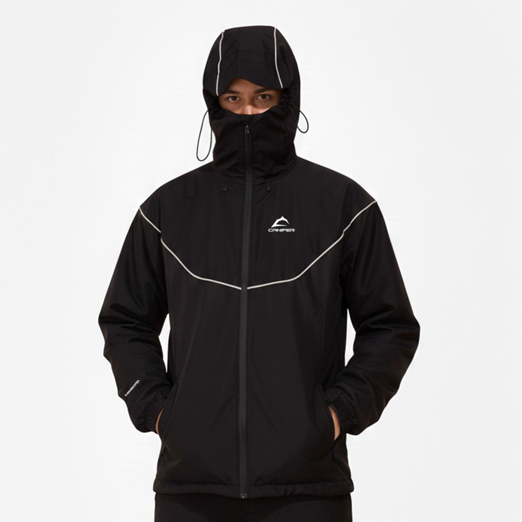Canifer Jaket Gunung Gorpcore Tambora Reflective Hiking Outdoor