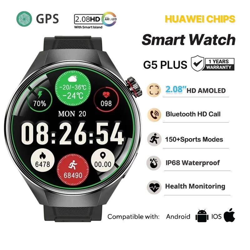 G5 PLUS Smartwatch: Review Lengkap Jam Tangan Pintar dengan Baterai Raksasa 1000mAh