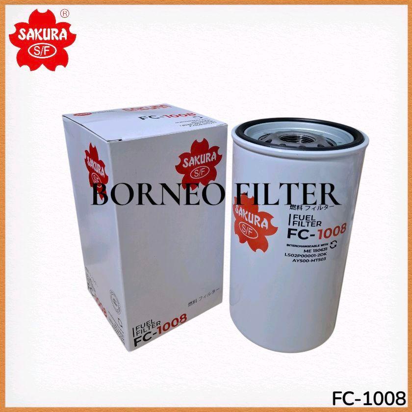 Jual FC-1008 Sakura Fuel Filter J8621631 P502233 FF5375 FC1008 SFF0631 ...