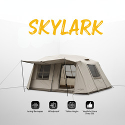 ALLTREK Tenda Camping Luxury SKYLARK Double Layer 2 Rooms 1 Hall