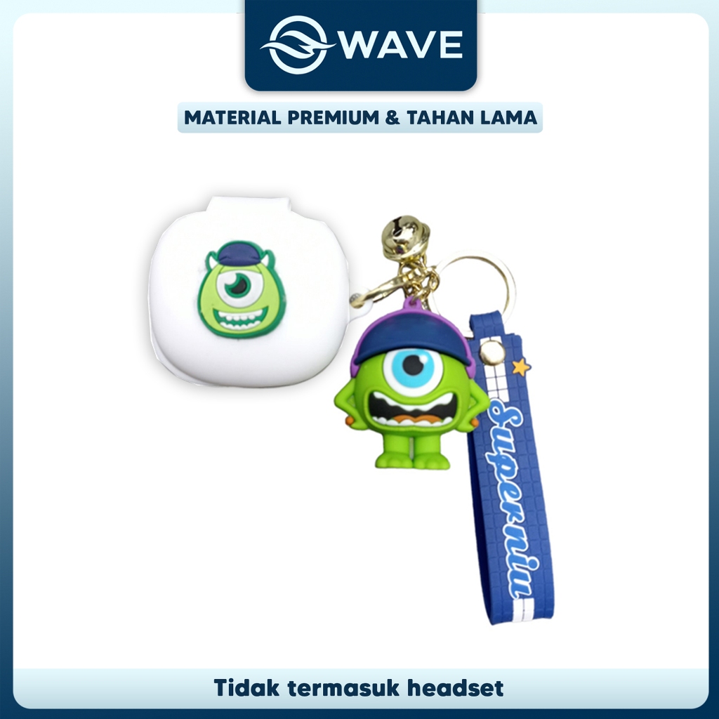 Jual [R50i] Case Karakter Soundcore R50i Mike Wazowski Putih Premium ...