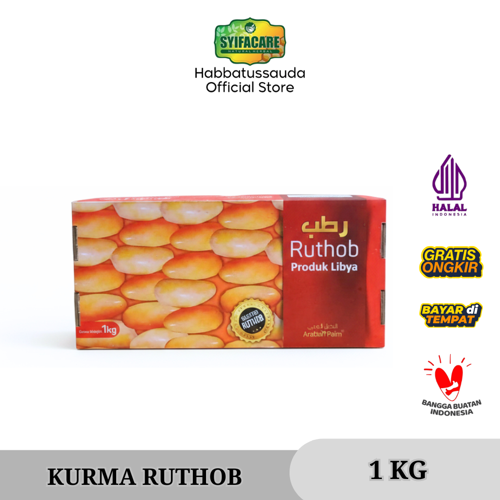 Jual Kurma Ruthob Libya1 kg I Premium Dates | Shopee Indonesia