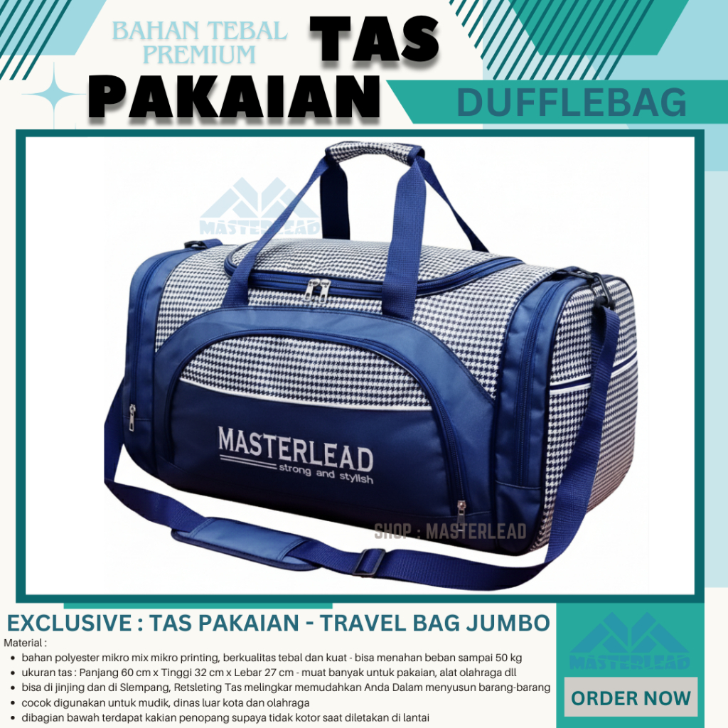 Jual Tas Travel bag Jumbo termurah Tas Mudik kekinian Tas pakaian