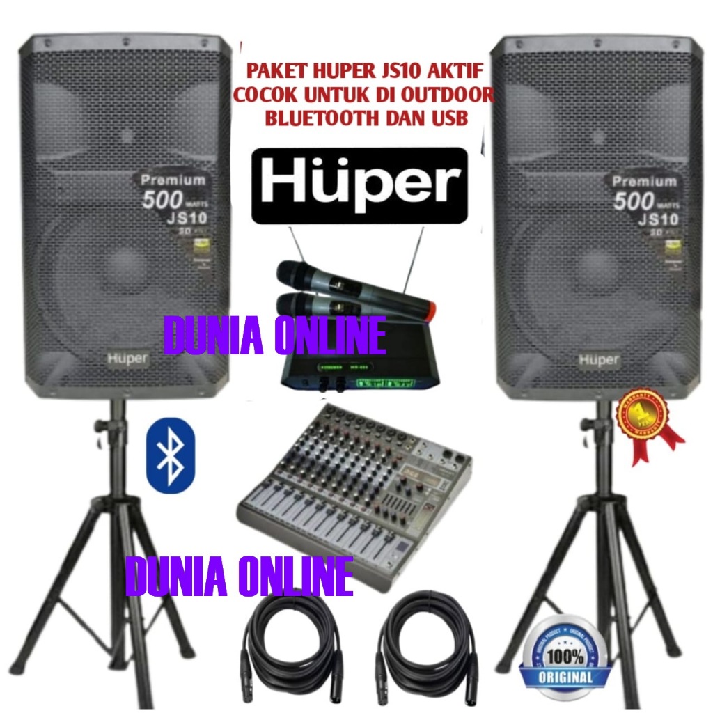 Jual PAKET SOUND SISTEM HUPER JS 10 UNTUK DI OUTDOOR DAN INDOOR ...