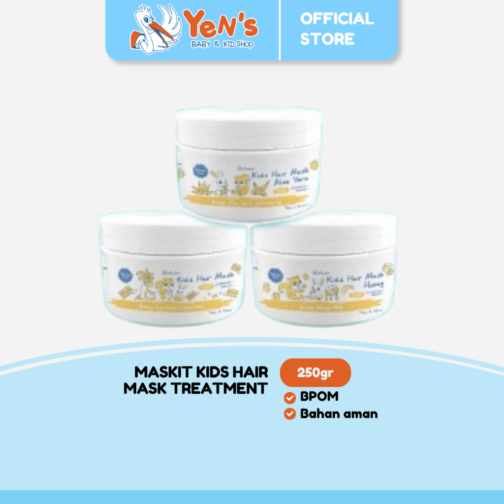 Jual Maskit Kids Hair Mask Treatment 250gr | Masker Rambut Anak ...