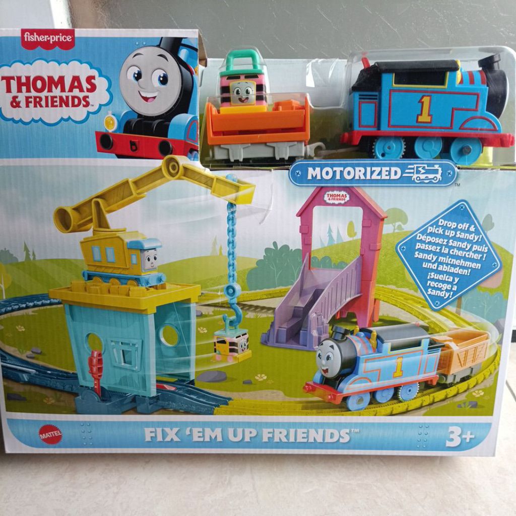 Jual Thomas And Friends Motorized Fix Em Up Friends | Shopee Indonesia