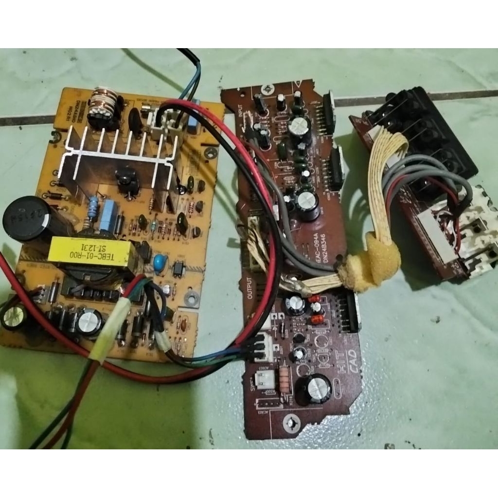Jual 1Set Kit modul amplifier 5.1 home theater polytron SWF 138C Series ...