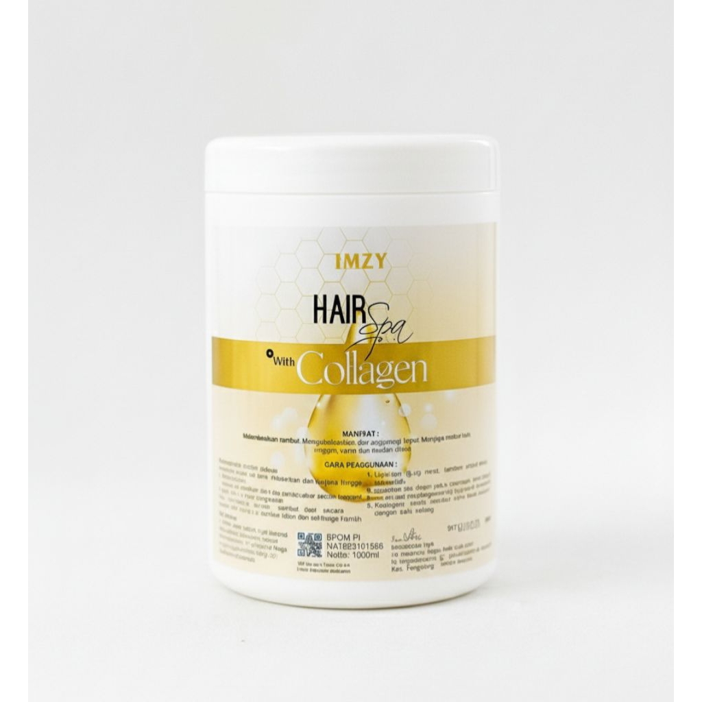 Jual IMZY HAIR SPA MASKER RAMBUT KERING DAN MENGEMBANG KRIM PELURUS ...