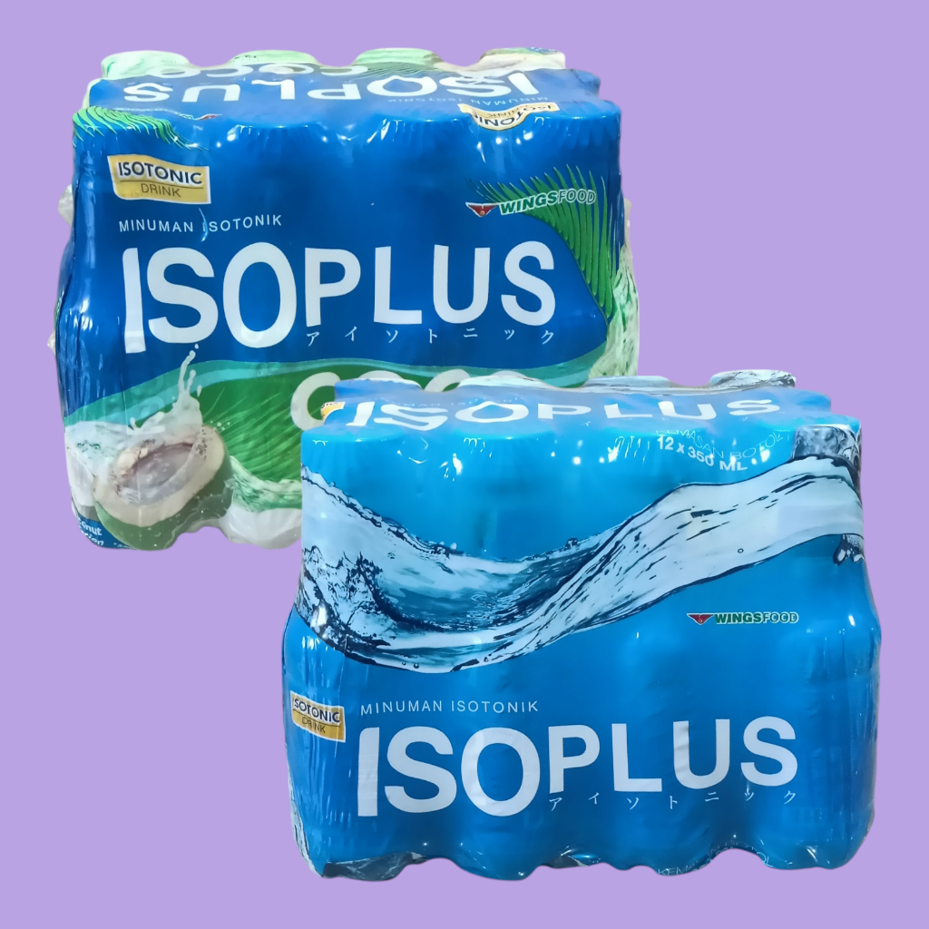 Jual ISOPLUS BOTOL 350ML PAK ( 12 PCS ) | Shopee Indonesia