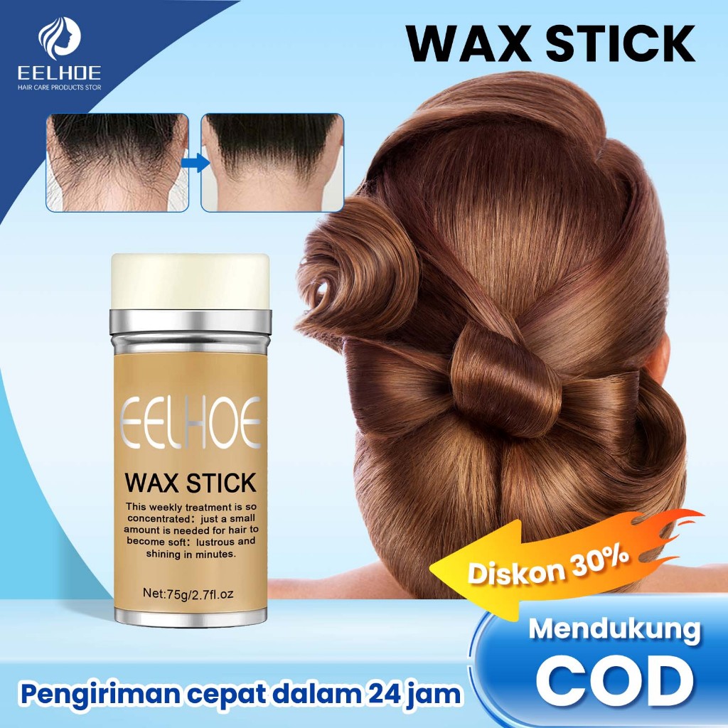 Jual EELHOE hair wax stick 75g Rambut Wax Stick Styling Rambut ...