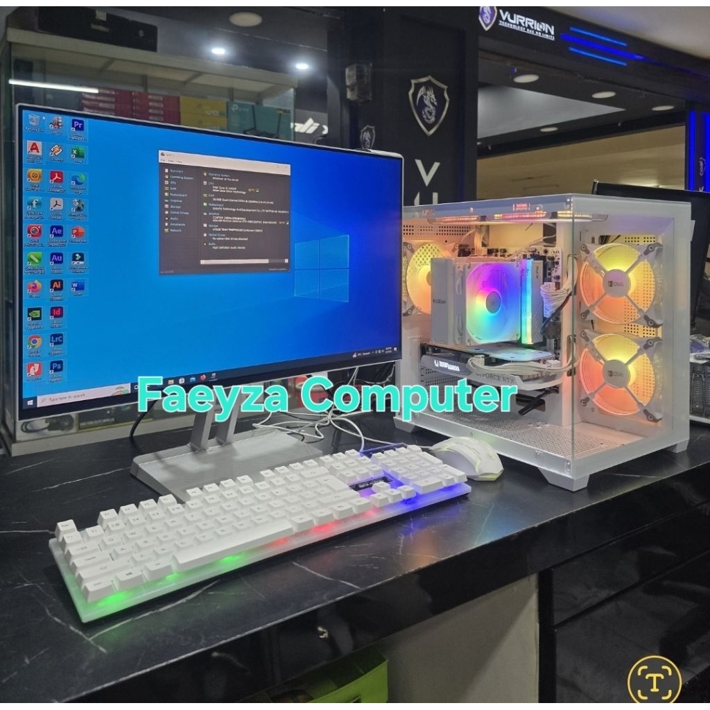 PC Gaming Core i5 12400f | RTX 5060 8GB | RAM 32GB | NVMe 256GB FULLSET SAMSUNG 24INC